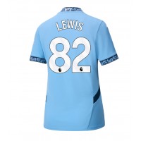 Camisa de time de futebol Manchester City Rico Lewis #82 Replicas 1º Equipamento Feminina 2024-25 Manga Curta